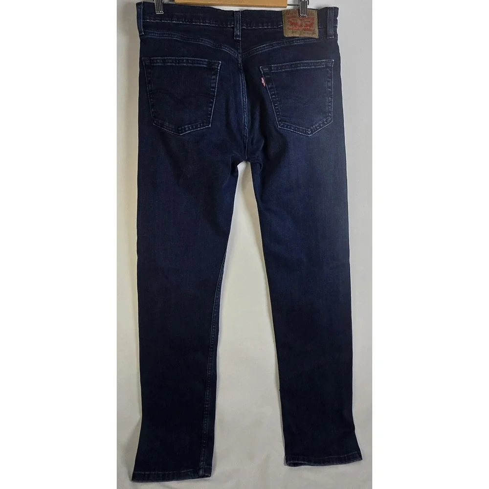 Levi's 502 Regular Taper Dark Wash All Seasons Tech Denim Jeans W33 L34